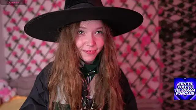 Polly_Meowww —  lick fingertip + moan soft